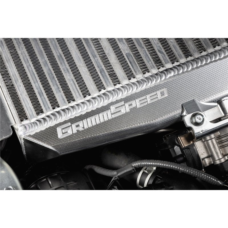 GrimmSpeed | Billet Top Mount Intercooler Kit - Silver - WRX / Outback XT / Legacy XT / Ascent 2019-2024 GrimmSpeed Intercoolers