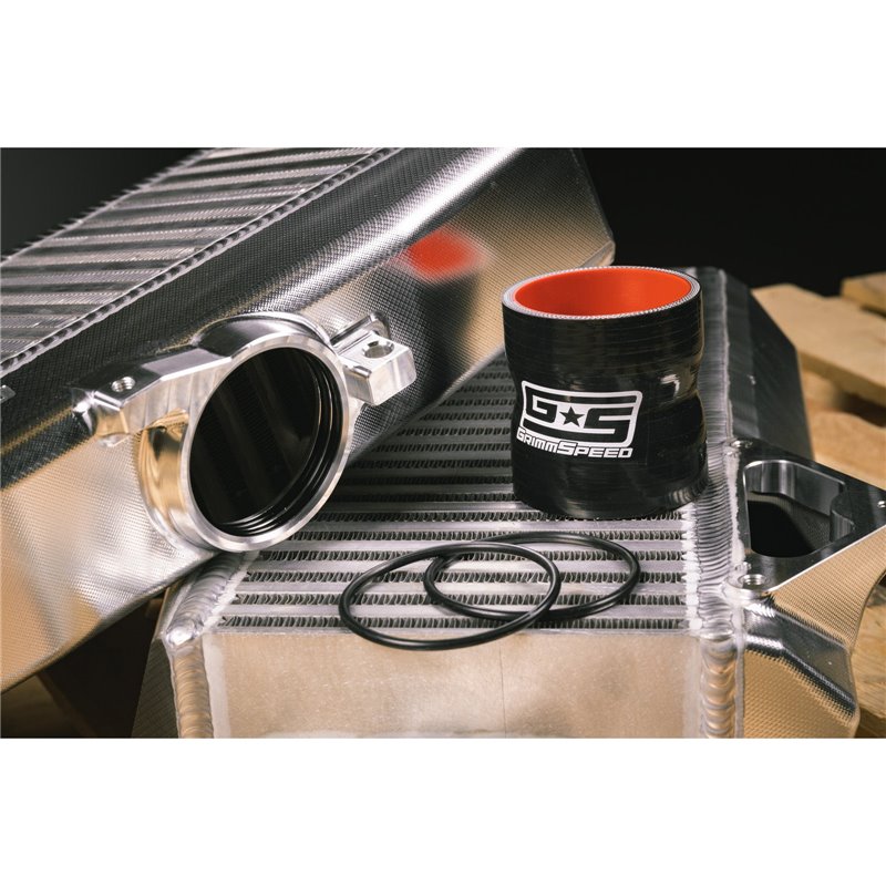 GrimmSpeed | Billet Top Mount Intercooler Kit - Silver - WRX / Outback XT / Legacy XT / Ascent 2019-2024 GrimmSpeed Intercoolers