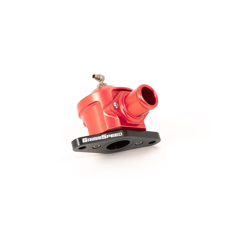 GrimmSpeed | Version 2 Bypass Valve - Red - WRX / Legacy GT 2005-2014 GrimmSpeed Blow-Off & Diverter Valves