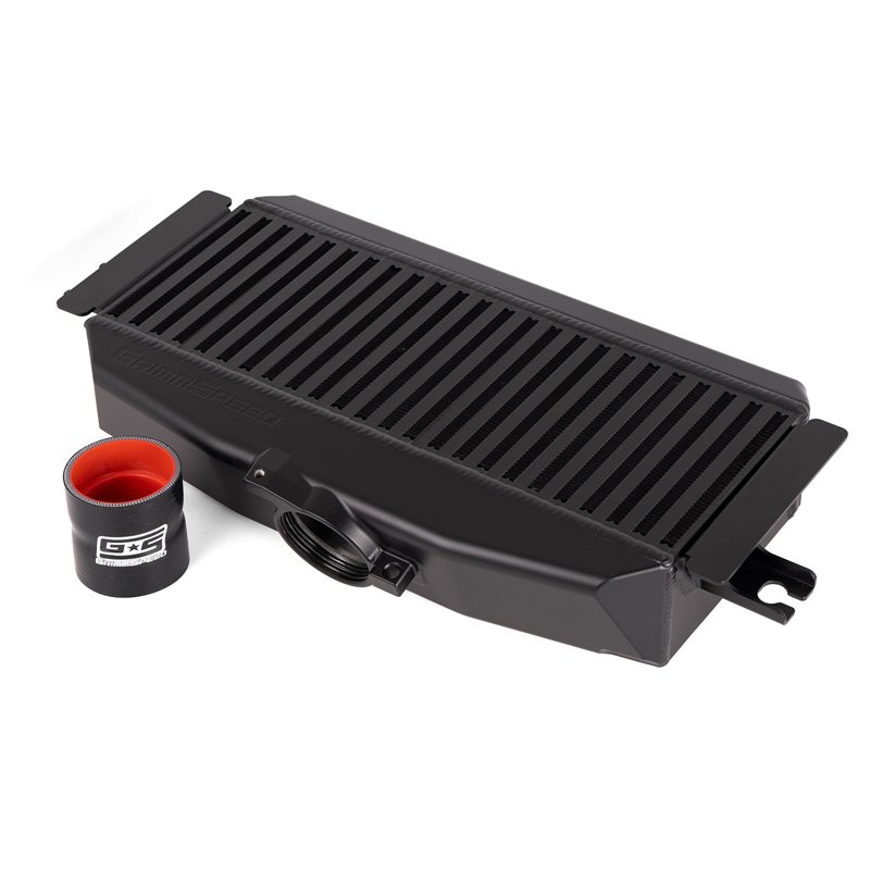 GrimmSpeed | Billet Top Mount Intercooler Kit - Black - WRX / Outback XT / Legacy XT / Ascent 2019-2024 GrimmSpeed Intercoolers