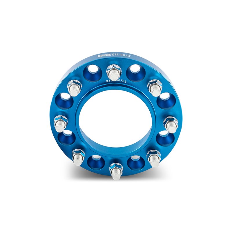 Mishimoto | Wheel Spacers, 8x180, 124.1 Center Bore, M14x1.5, 32mm, Blue