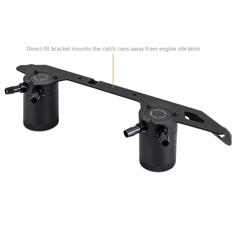 Mishimoto | Baffled Oil Catch Can System - Bronco 2.7T 2023-2024