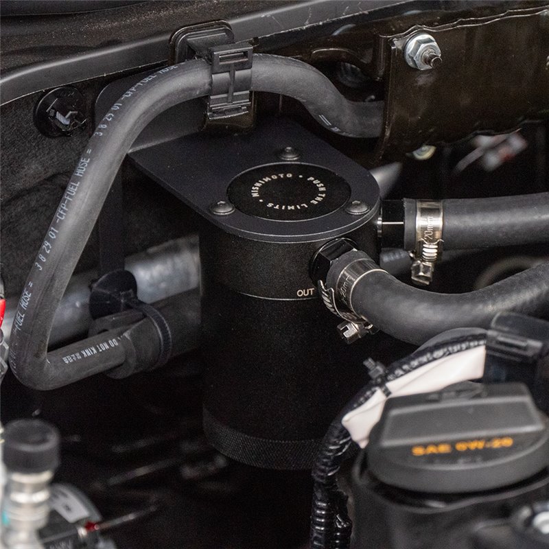 Mishimoto | Baffled Oil Catch Can, PCV Side - Integra / Civic 1.5T / 2.0T 2022-2025