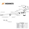 Mishimoto | Baffled Oil Catch Can Kit, PCV Side - Mustang EcoBoost / EcoBoost Premium 2.3T 2024