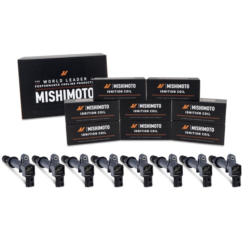 Mishimoto | Ignition Coil, 8-Pack - Chrysler / Dodge / Jeep / Mitsubishi 4.7L / 3.7L 1999-2008