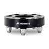 Mishimoto | Wheel Spacers, 5x100, 56.1 Center Bore, M12x1.25, 25mm Thick, Black - Saab / Scion / Subaru / Toyota 1993-2023