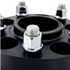 Mishimoto | Wheel Spacers, 5x100, 56.1 Center Bore, M12x1.25, 25mm Thick, Black - Saab / Scion / Subaru / Toyota 1993-2023
