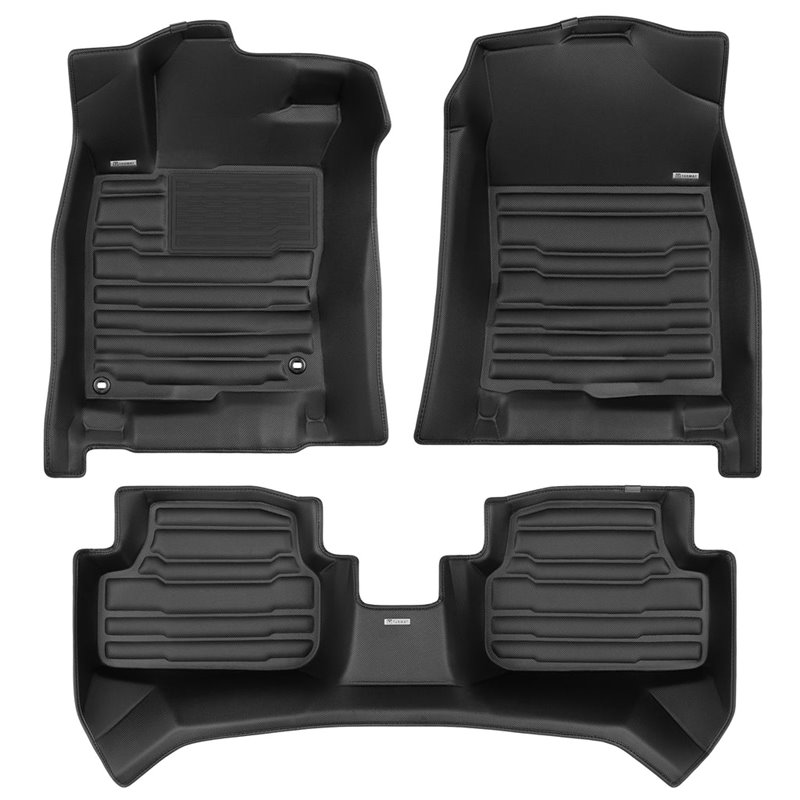 TuxMat | Floor Mats (1st & 2nd Row) - Civic Coupe 2016-2020