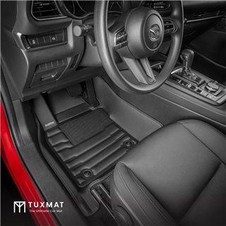 TuxMat | Floor Mats (1st & 2nd Row) - Mazda 3 FWD 2019-2024