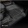 TuxMat | Floor Mats (1st & 2nd Row) - Silverado 1500 Crew Cab 2019-2024