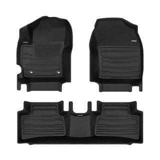 TuxMat | Tapis Protecteurs (1ère & 2e Rangée) - Corolla Cross FWD 2022-2024