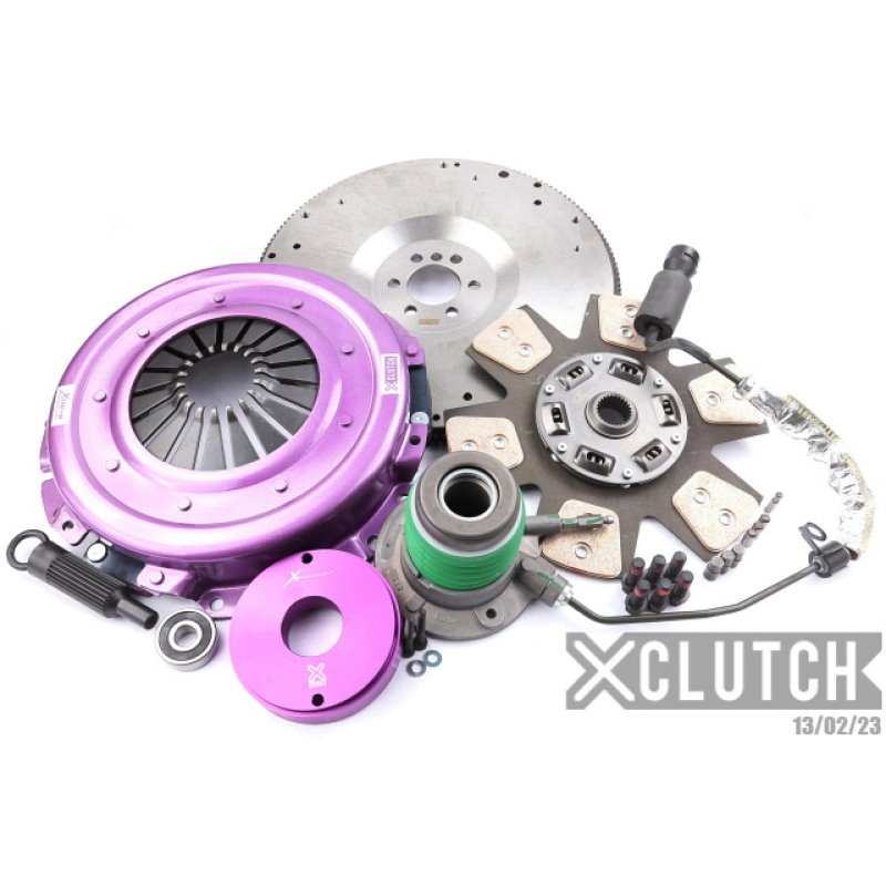 XClutch | Stage 2 - Sprung Ceramic Clutch Kit - Corvette 6.0L 2005-2007