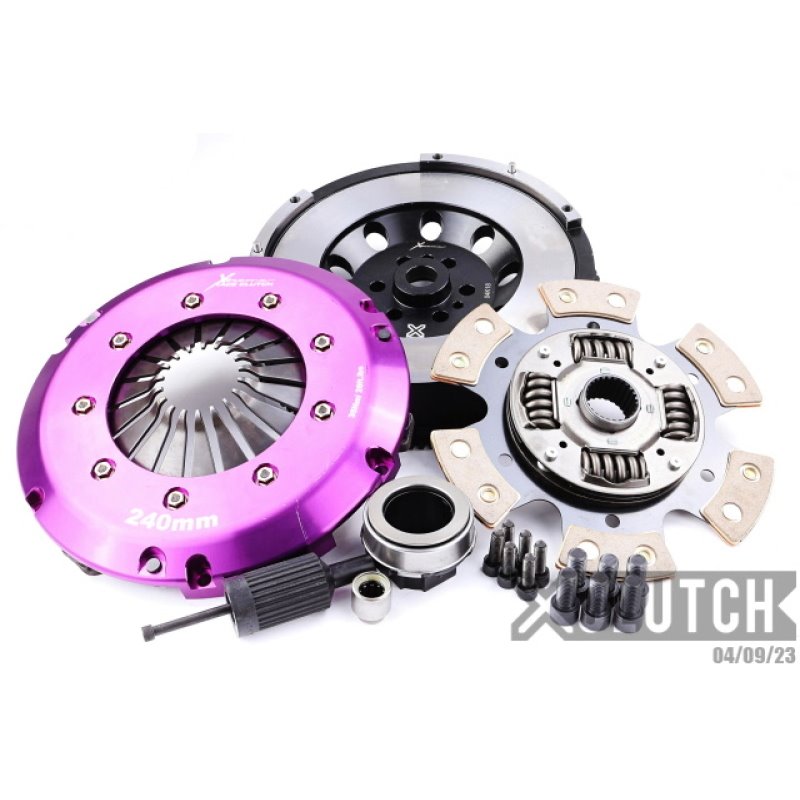 XClutch | Stage 2R - Ceramic Clutch Kit w/ Flywheel - 1 Series M 3.0T 2011 (6 Bolt/PB in Flywheel)