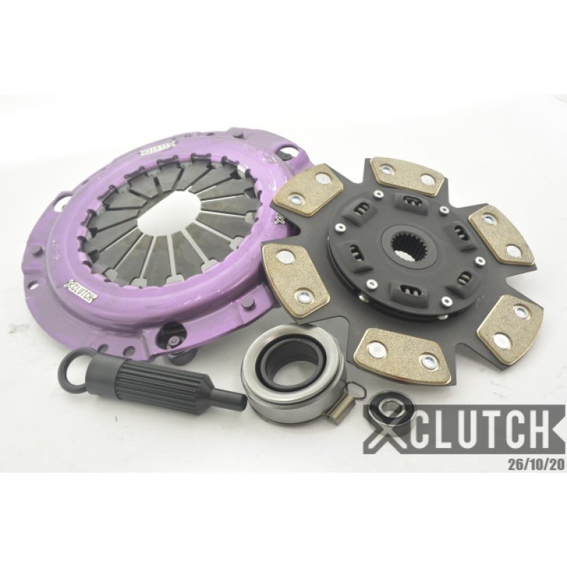 XClutch | Stage 2 - Sprung Ceramic Clutch Kit - MR2 1.6L 1988-1989