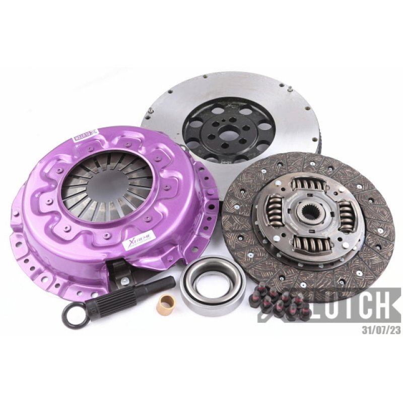 XClutch | Stage 1 - Sprung Organic Clutch Kit w/ Flywheel - 240SX 2.4L 1991-1998