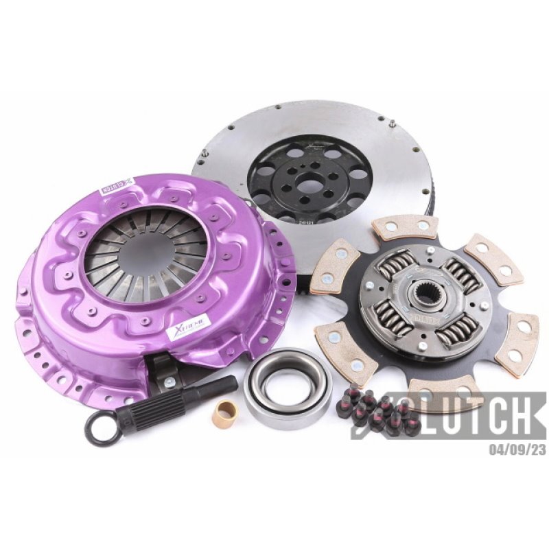 XClutch | Stage 2 - Sprung Ceramic Clutch Kit w/ Flywheel - 240SX 2.4L 1991-1998