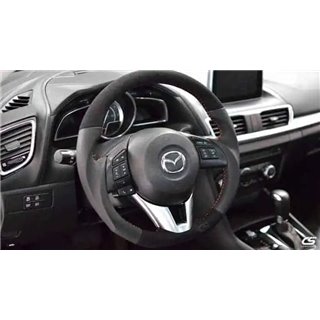 CorkSport | Alcantara Steering Wheel - Mazda3 2014-16 / CX-5 2013-16 / CX-3 2016-2017 CorkSport Steering Wheels