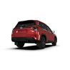 RallyArmor | Black UR Mud Flap Logo Rouge - Forester 2025 RallyArmor Garde-boue