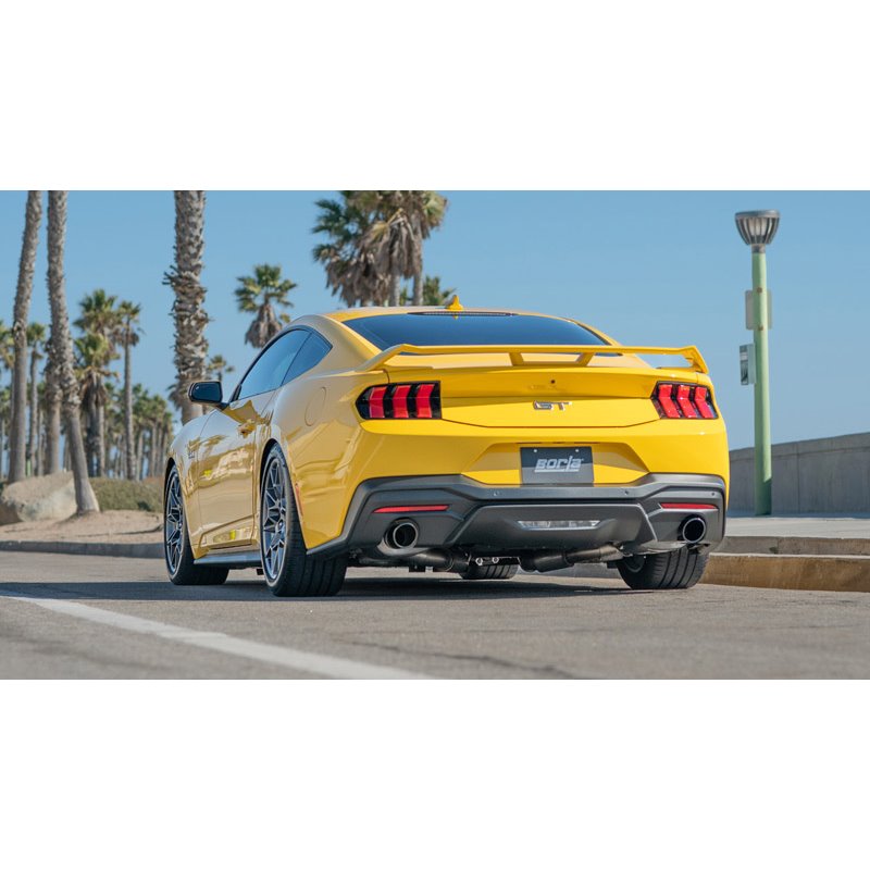 Borla | Axle-Back Exhaust System - S-Type - Mustang GT / GT Premium 5.0L 2024-2025 BORLA Axle-Back Exhausts