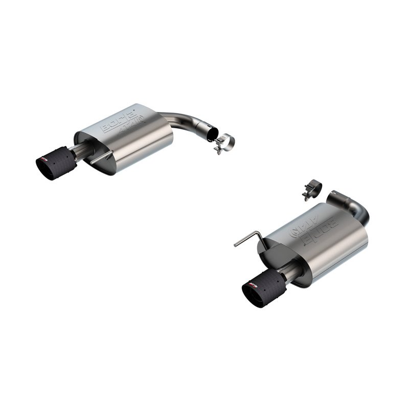 Borla | Axle-Back Exhaust System - ATAK - Mustang GT / GT Premium 5.0L 2024-2025 BORLA Axle-Back Exhausts