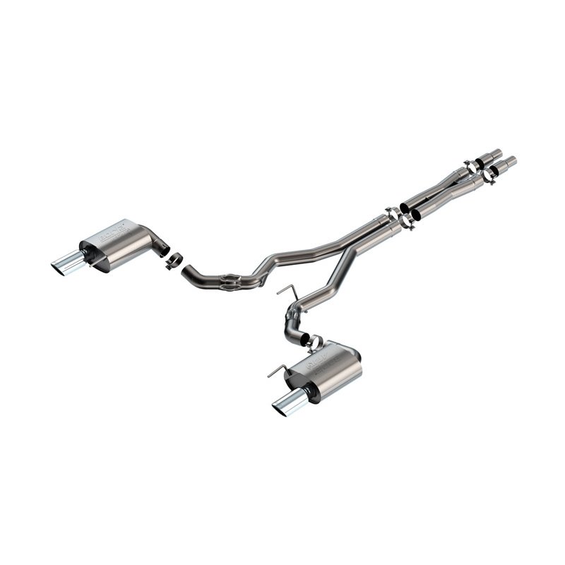 Borla | Cat-Back Exhaust System - ATAK - Mustang GT 5.0L 2024