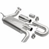 Magnaflow | Overland Series Stainless Axle-Back System - Wrangler (JK) / Wrangler (JL) 3.6L / 3.8L 2007-2018