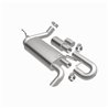 Magnaflow | Overland Series Stainless Axle-Back System - Wrangler (JK) / Wrangler (JL) 3.6L / 3.8L 2007-2018