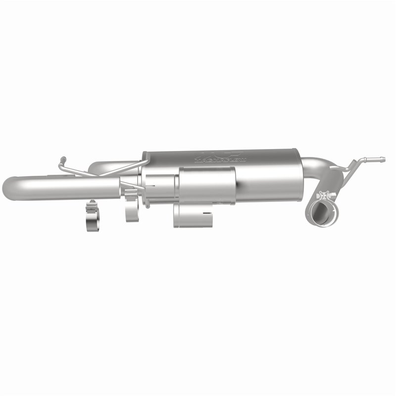 Magnaflow | Overland Series Stainless Axle-Back System - Wrangler (JK) / Wrangler (JL) 3.6L / 3.8L 2007-2018