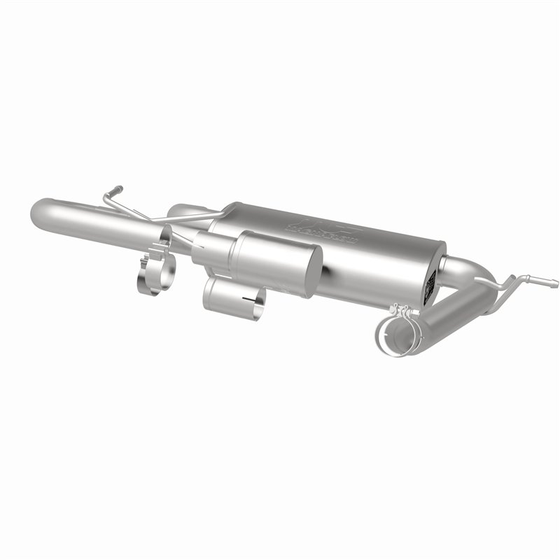 Magnaflow | Overland Series Stainless Axle-Back System - Wrangler (JK) / Wrangler (JL) 3.6L / 3.8L 2007-2018