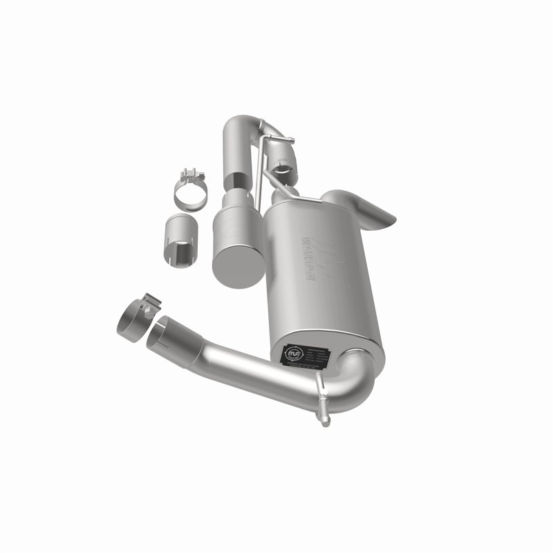 Magnaflow | Overland Series Stainless Axle-Back System - Wrangler (JK) / Wrangler (JL) 3.6L / 3.8L 2007-2018