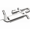 Magnaflow | Overland Series Stainless Axle-Back System - Wrangler (JK) / Wrangler (JL) 3.6L / 3.8L 2007-2018