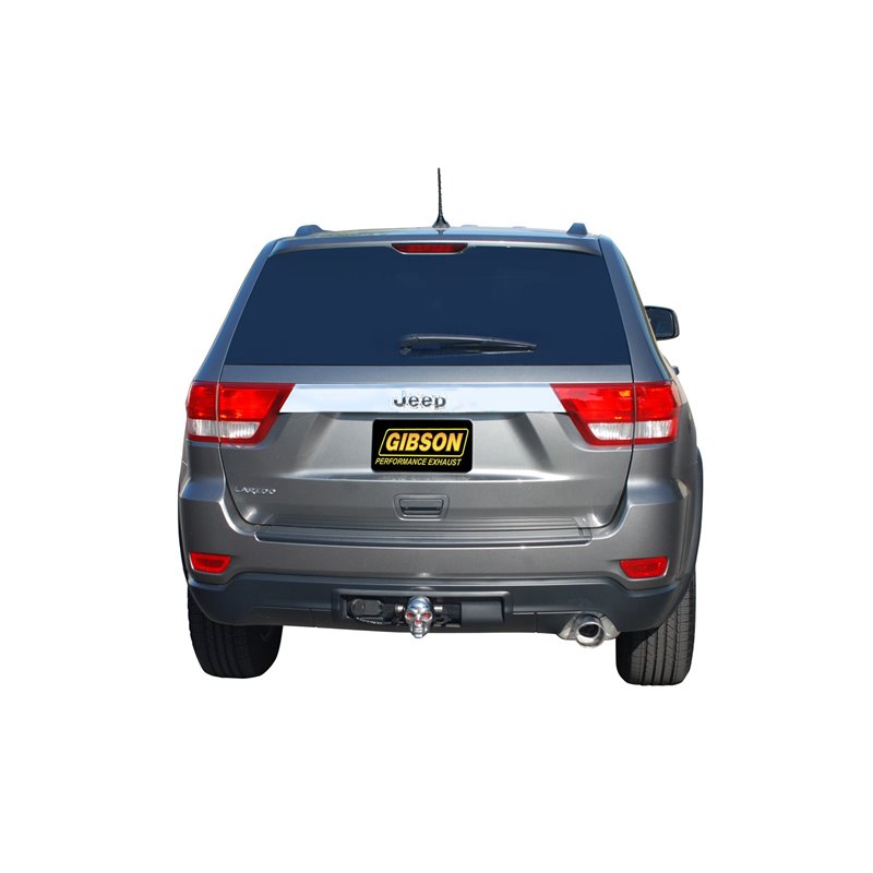 Gibson | Axle Back Single Exhaust System Aluminized - Grand Cherokee 3.6L 2011-2012