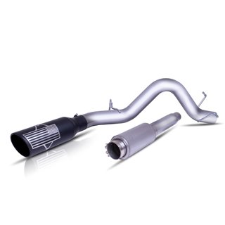 Gibson | Patriot Flag Series Cat-Back Single Exhaust System Stainless - F-250 / F-350 7.3L 2020-2024