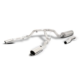 Gibson | Cat-Back Dual Split Exhaust System Stainless - Tahoe / Yukon 5.3L 2021-2024