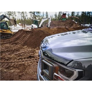 Husky Liners | Aeroskin Smoke Hood Protector - Sequoia / Tundra 3.5T 2022-2024