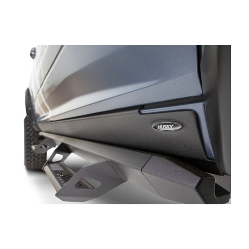 Husky Liners | Black Trail Armor Rocker Panel and Sill Plate Covers - Ram 1500 2019-2025 (Crew Cab)