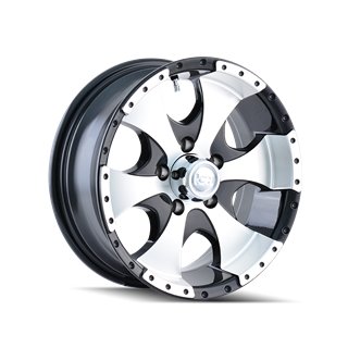 ION | 136 14x6.0 ET0 - Gloss Black Machined