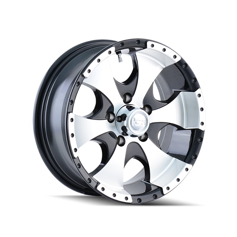 ION | 136 14x6.0 ET0 - Gloss Black Machined