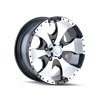 ION | 136 14x6.0 ET0 - Gloss Black Machined
