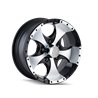 ION | 136 14x6.0 ET0 - Gloss Black Machined