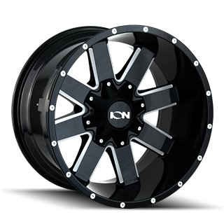 ION | 141 20x12.0 ET-44 - Gloss Black Milled