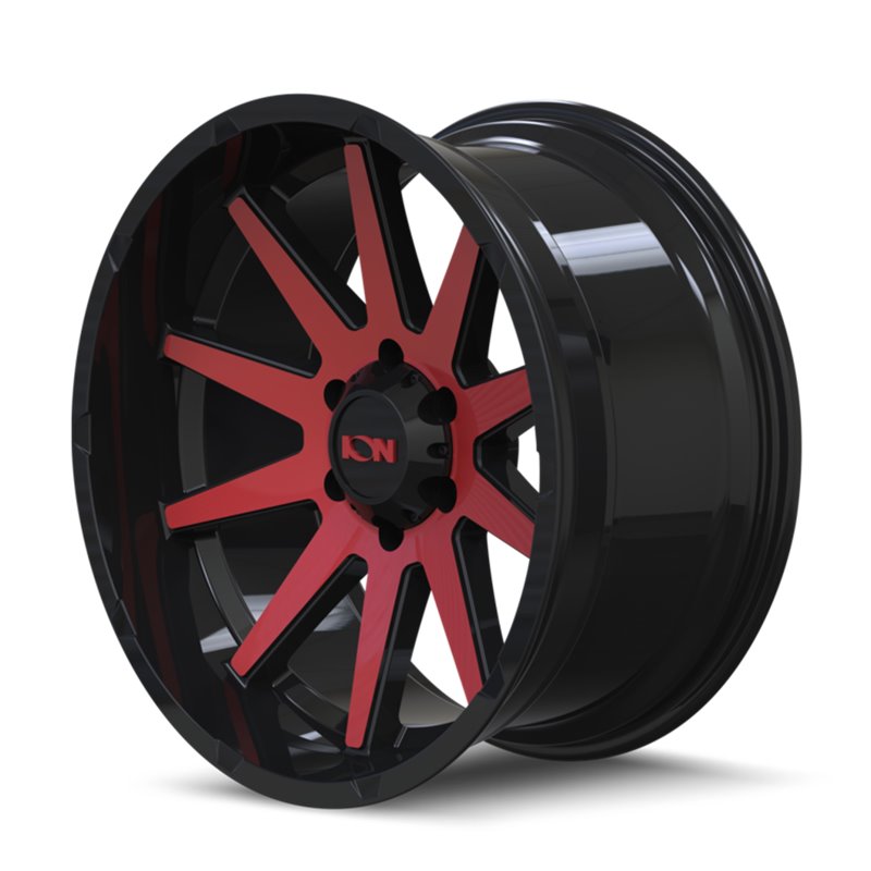ION | 143 20x9.0 ET18 - Gloss Black Red Machined