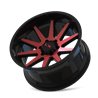 ION | 143 20x9.0 ET18 - Gloss Black Red Machined