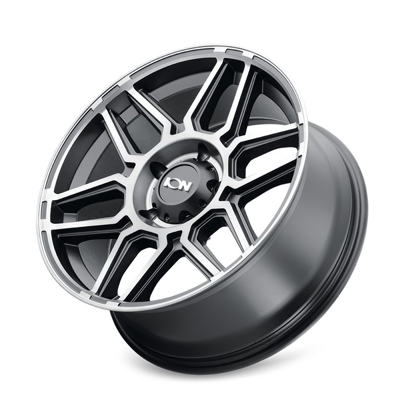 ION | 146 20x9.0 ET18 - Matte Black Machined With Dark