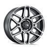 ION | 146 20x9.0 ET18 - Matte Black Machined With Dark