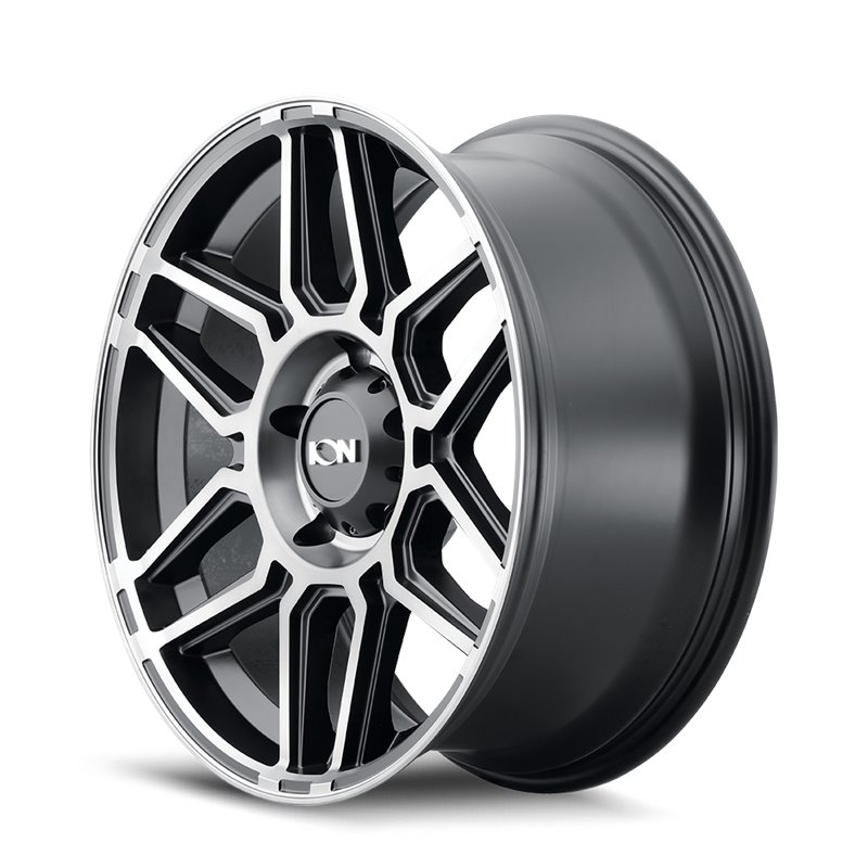 ION | 146 20x9.0 ET18 - Matte Black Machined With Dark