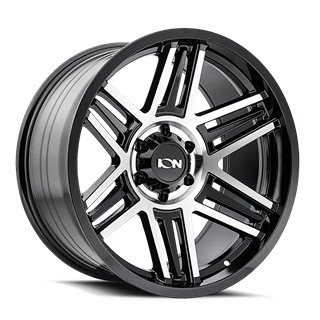 ION | 147 20x9.0 ET18 - Gloss Black Machined