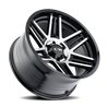 ION | 147 17x9.0 ET0 - Gloss Black Machined