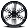 ION | 147 17x9.0 ET0 - Gloss Black Machined