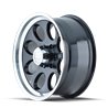 ION | 171 15x10.0 ET-38 - Gloss Black Machined